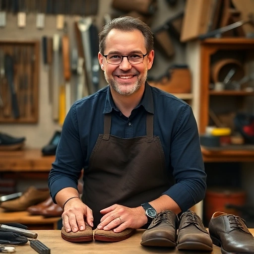 Michael Rieble, Experte für orthopädisches Schuhmaking