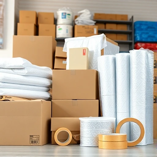 Zügelshop mit professionellem Verpackungsmaterial.