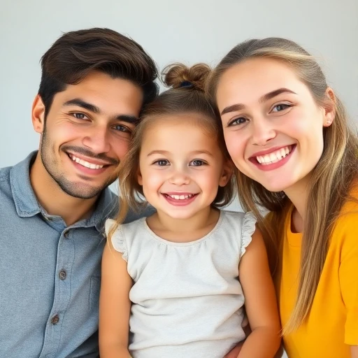 Porträt von Familie B.