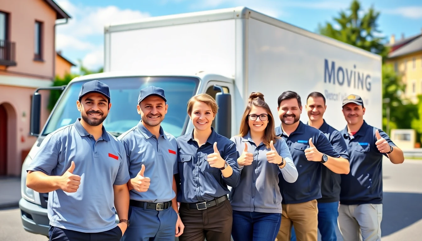 Das freundliche Team von Lüscher Umzug AG in Glattbrugg