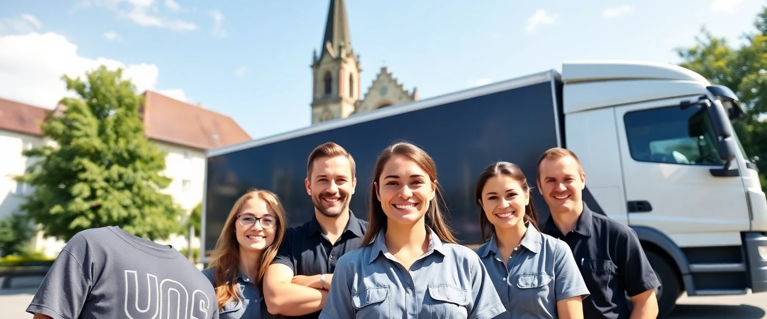 Professionelles Umzugsteam der Lüscher Umzug AG in Solothurn