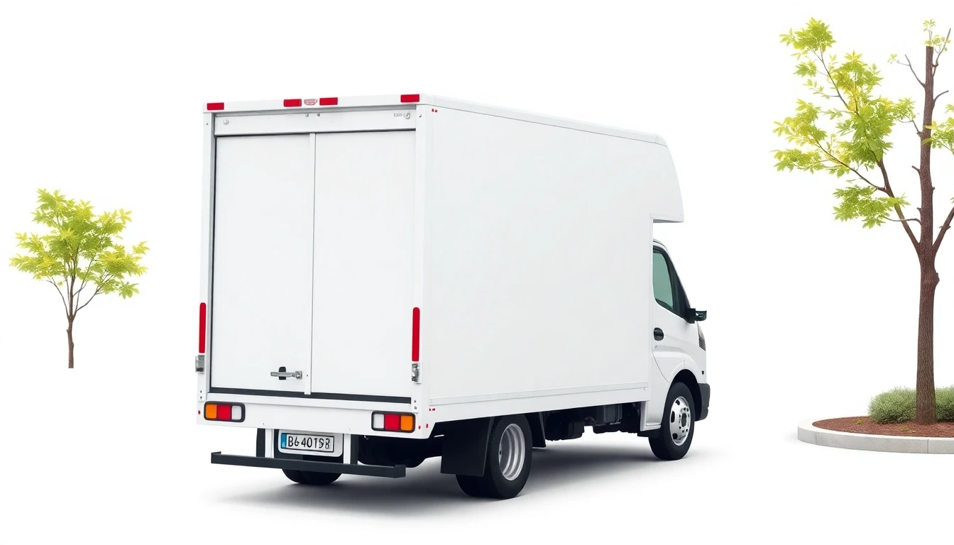 Moderner LKW der Lüscher Umzug AG