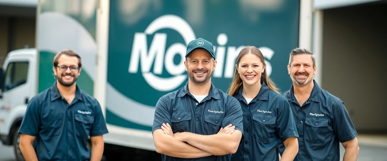 Das professionelle Team der Umzugsfirma Lüscher AG in Oerlikon.