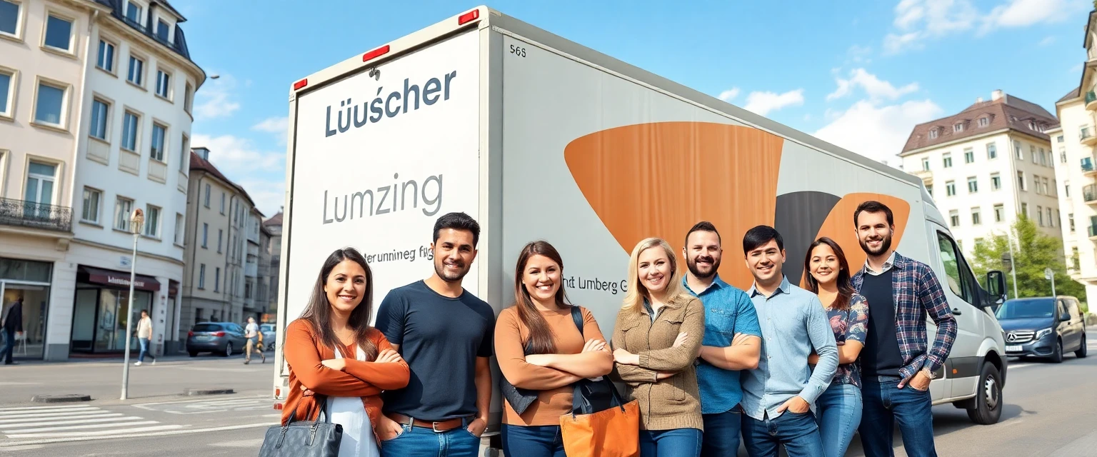 Das freundliche Team der Zügelfirma Lüscher Umzug AG in Zürich