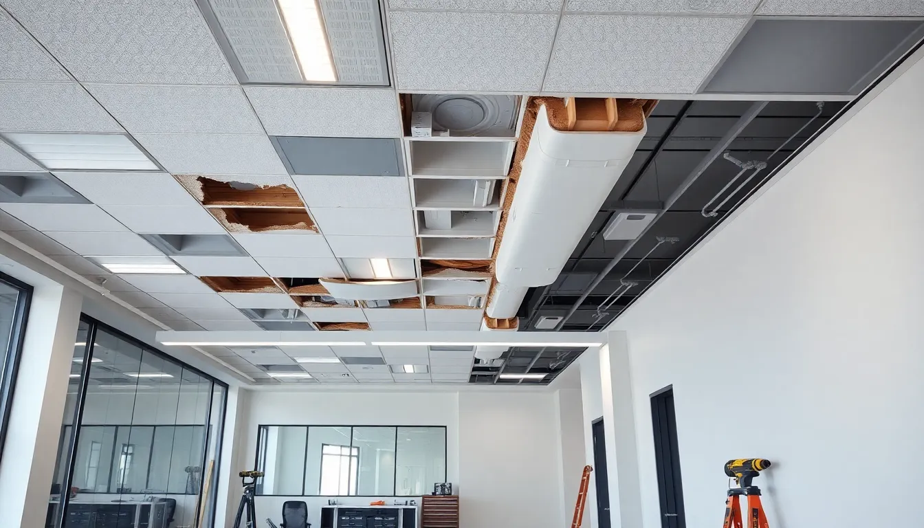 Sauberer Rohbau nach Deckendemontage