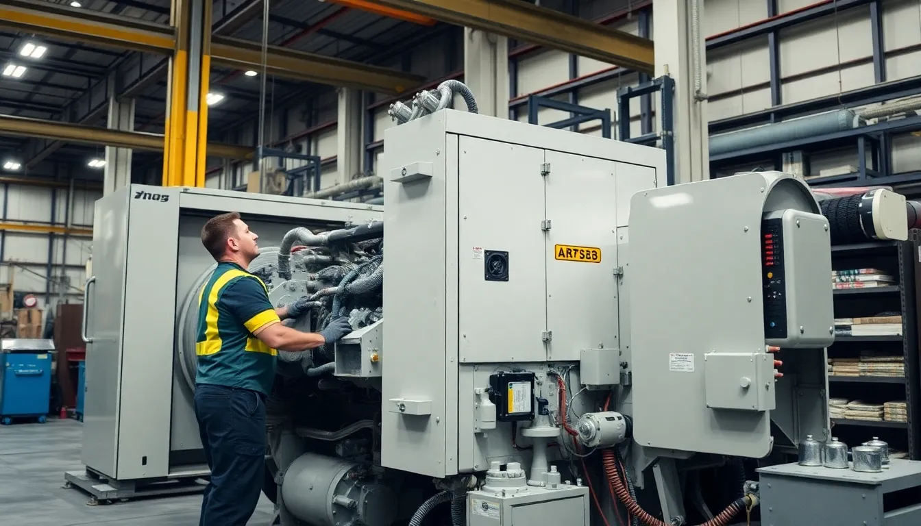 Demontage von Industriemaschinen und Anlagen