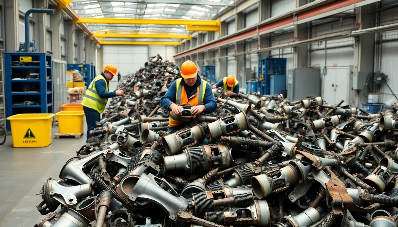 Umweltgerechte Entsorgung von Materialien