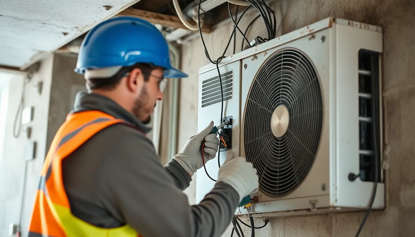 Sichere elektrische Demontage der Klimaanlage