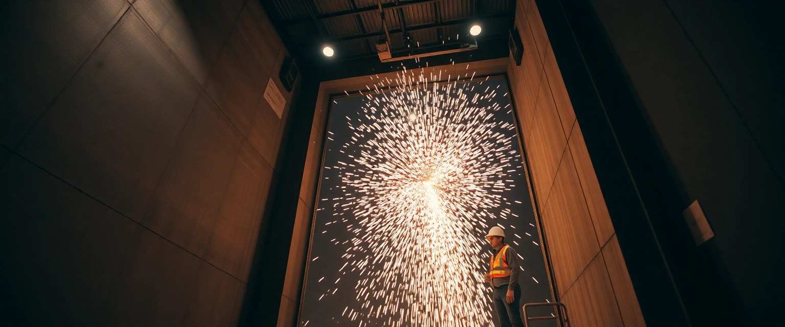 Professionelle Demontage eines Lifts in einem Gewerbegebäude