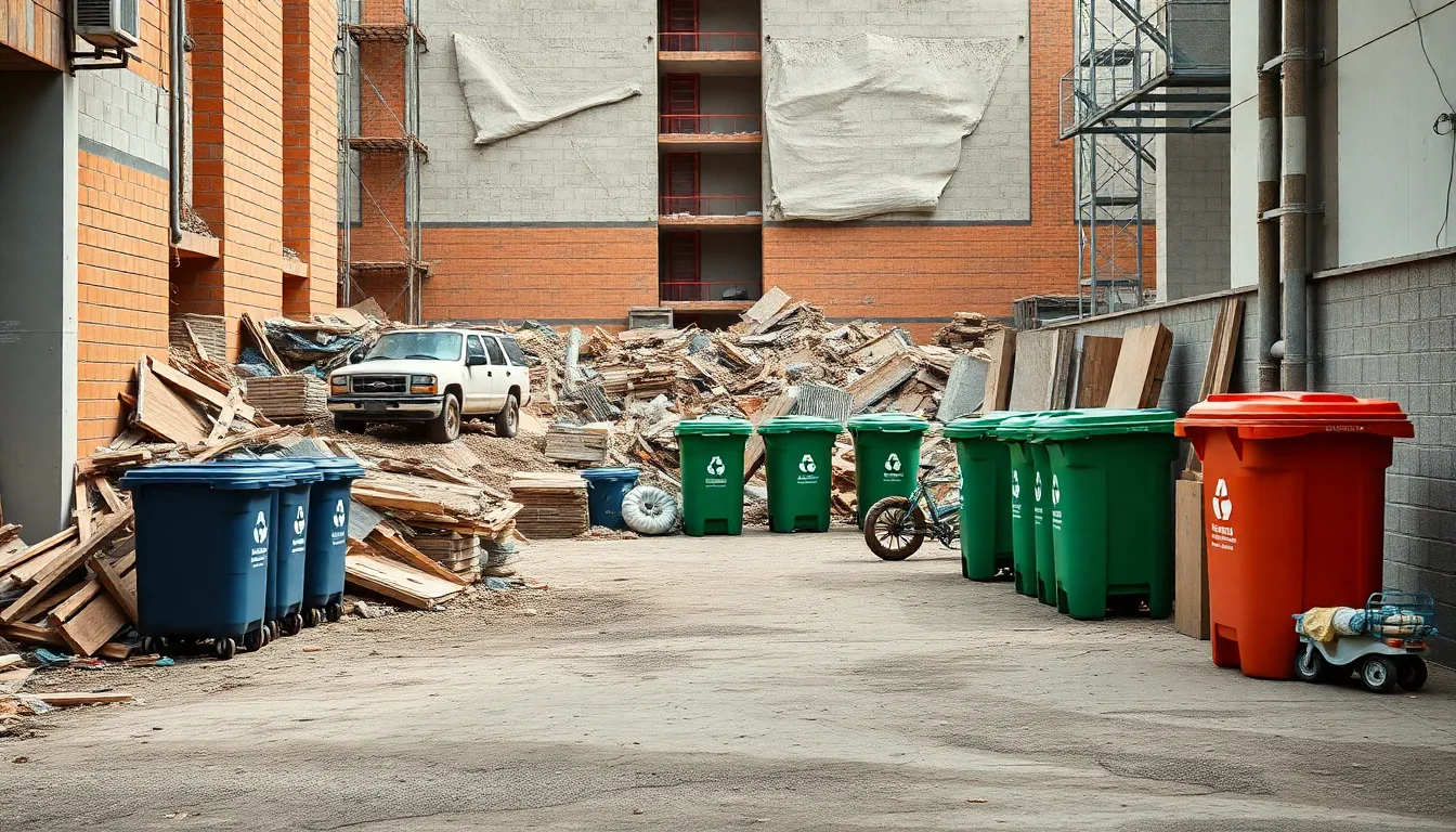 Umweltgerechte Entsorgung von Bauschutt