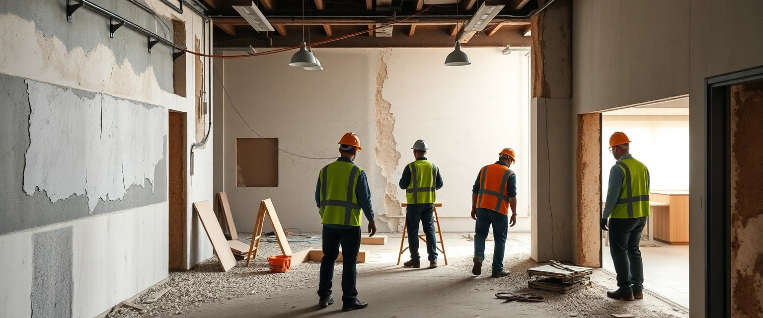 Professionelle Entkernung eines Gewerbegebäudes in der Schweiz