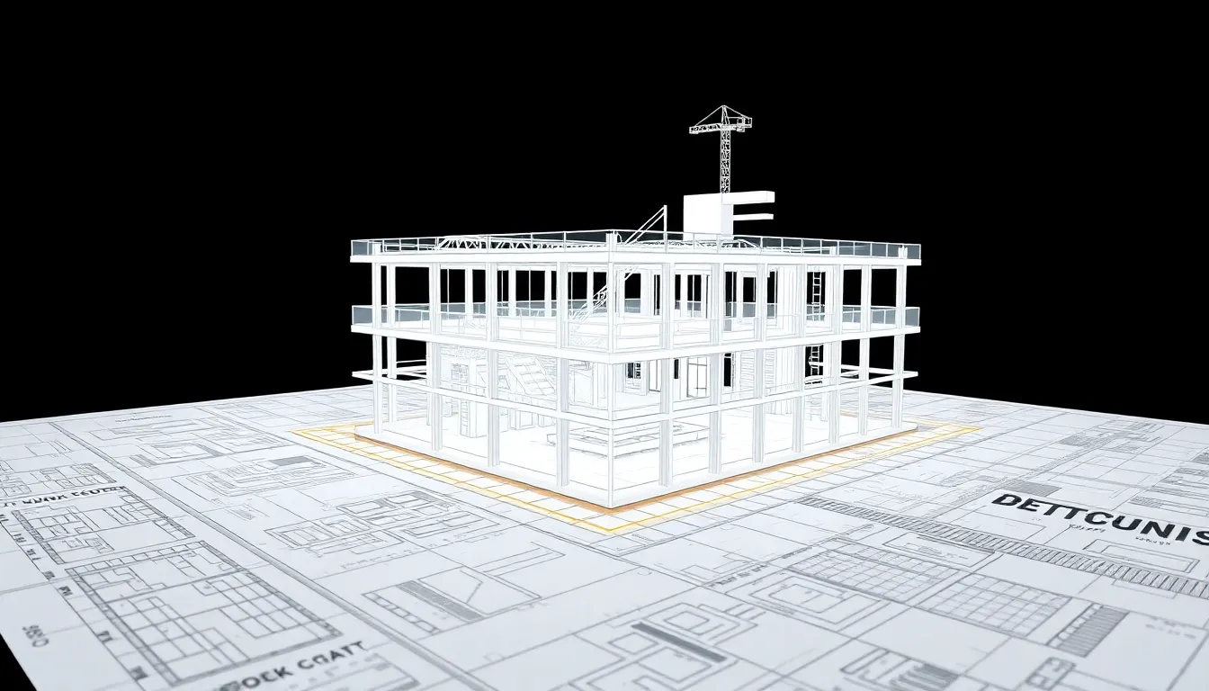 Detaillierter Plan für eine Entkernung