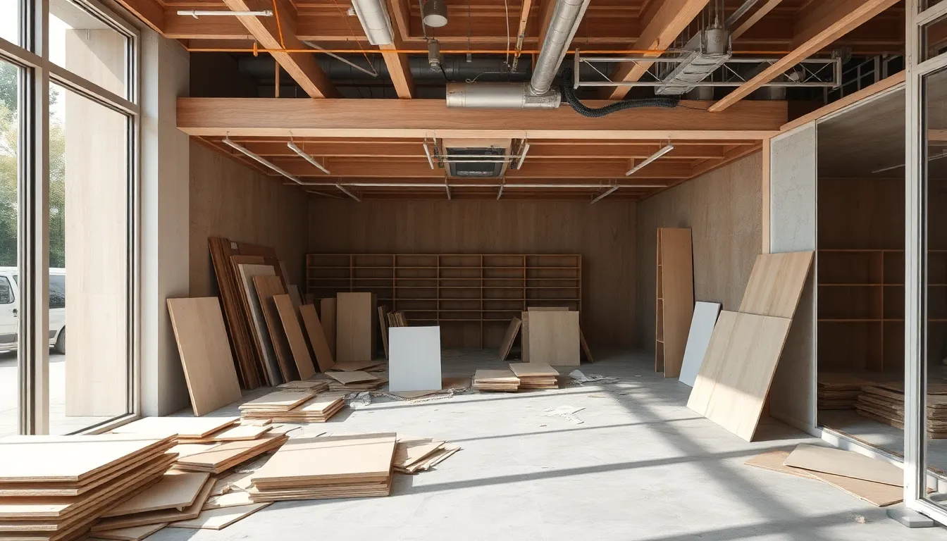 Komplexer Rückbau von Ladeneinbauten