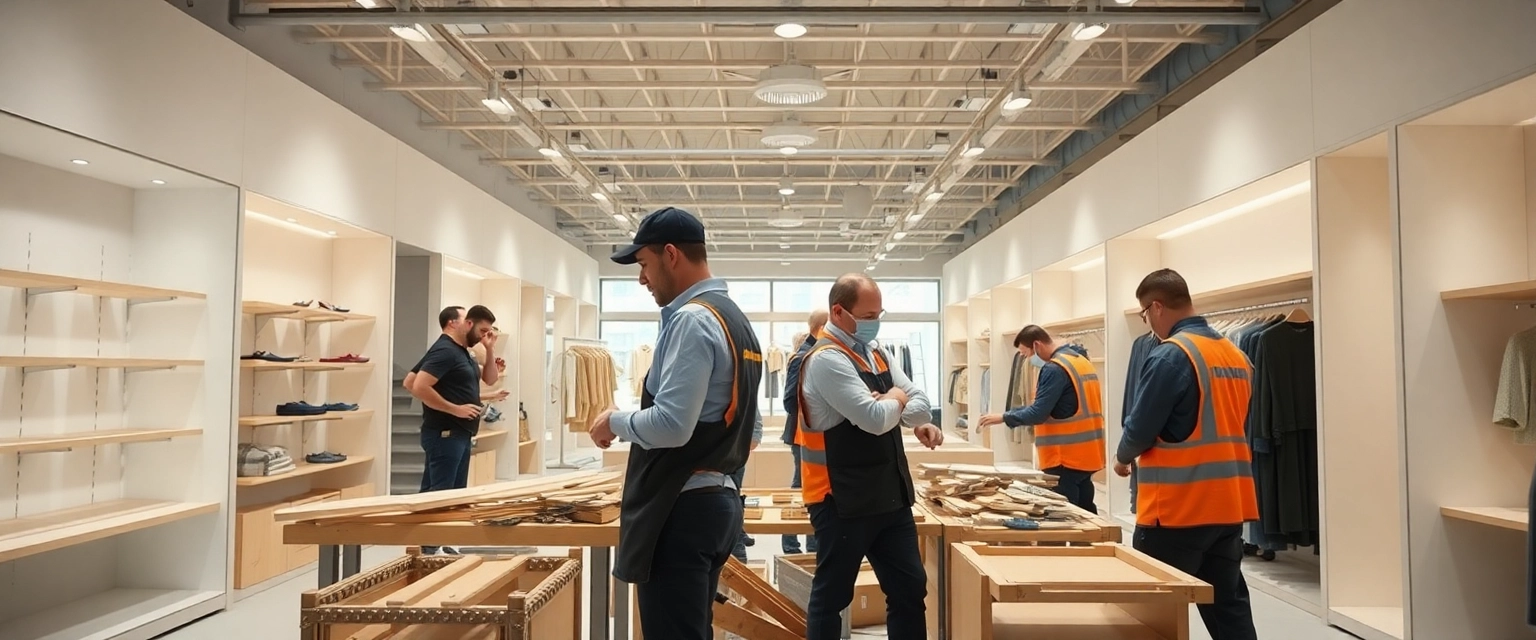 Professionelle Ladeneinbauten Demontage in der Schweiz