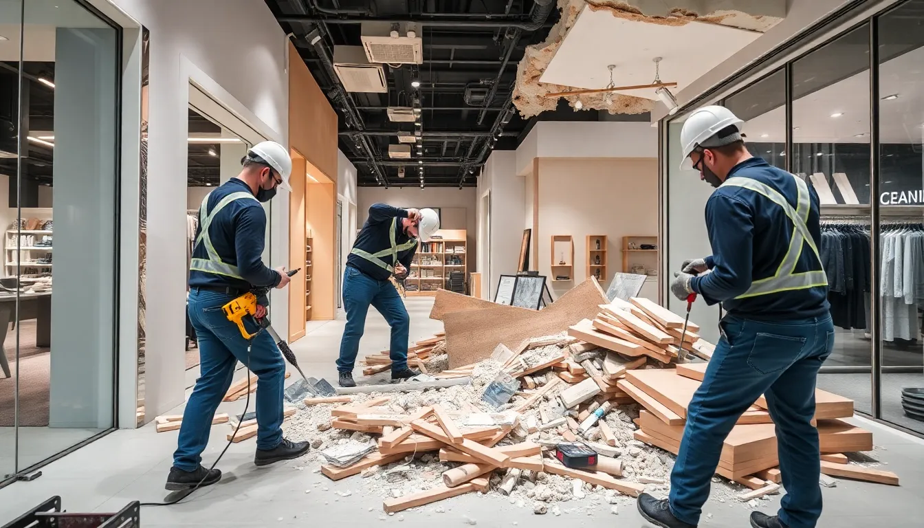 Schritte zur Ladenfläche Demontage