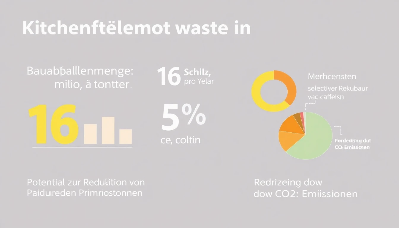 Infografik zur Ökobilanz des Küchenrückbaus in der Schweiz