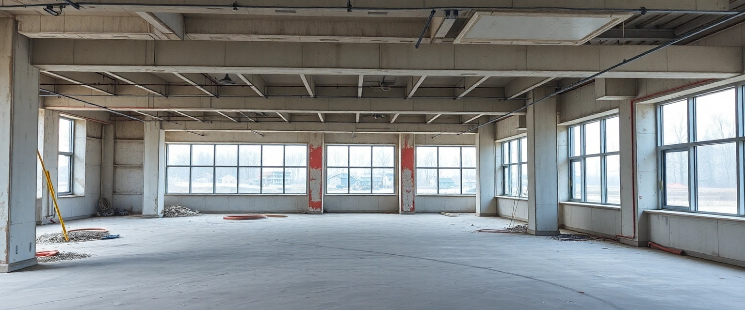 Professioneller Rückbau zum Rohbau in Schweizer Gewerbeflächen