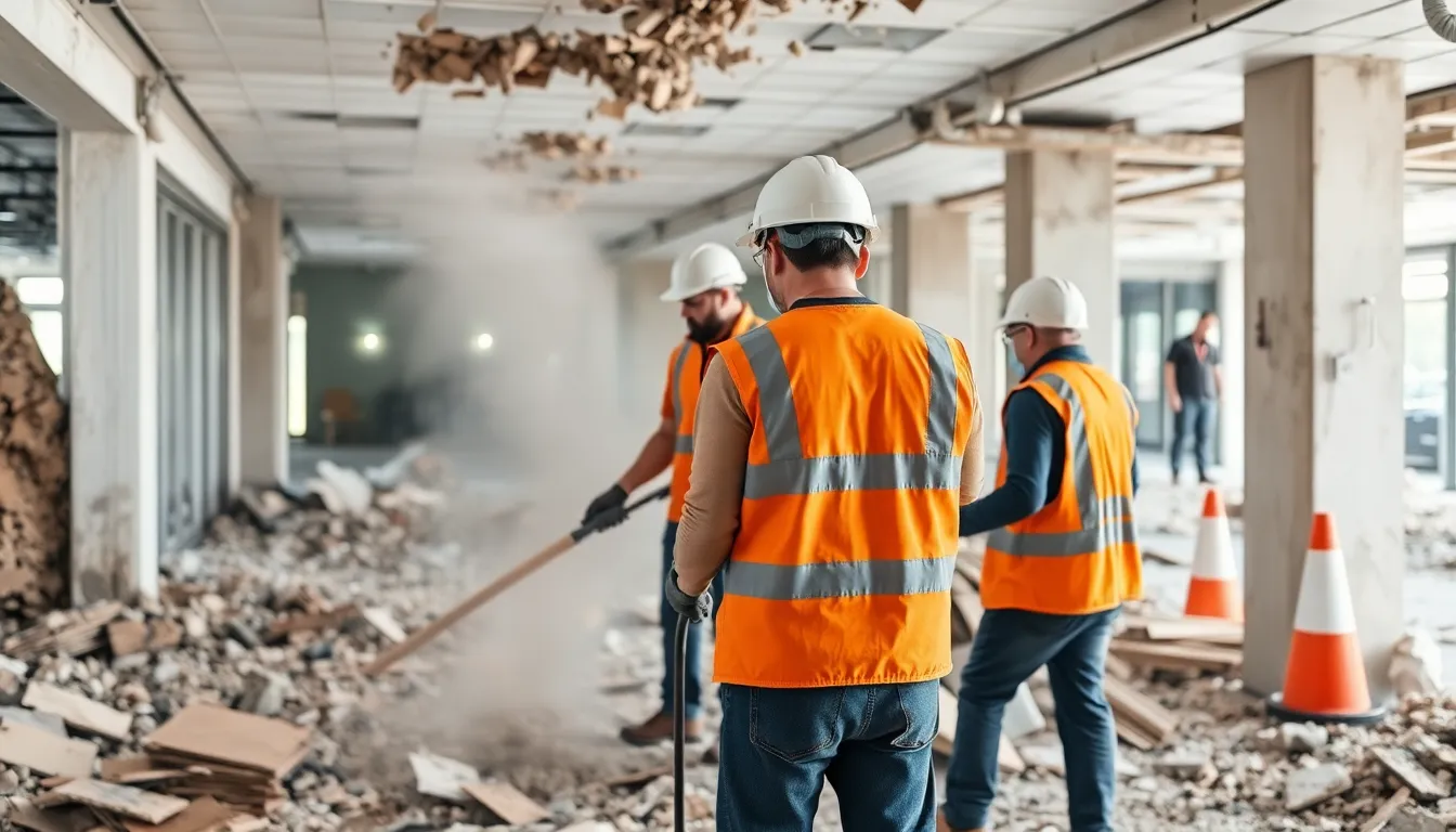 Professionelles Team für Gewerberückbau