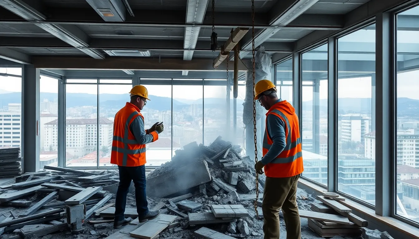 Sichere Ausführung und professionelles Projektmanagement beim Rohbau Rückbau