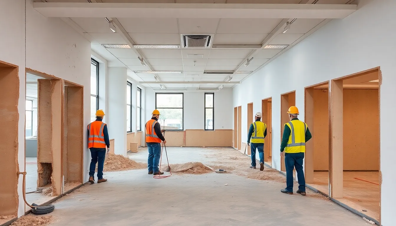 Gewerberückbau und Büroentkernung