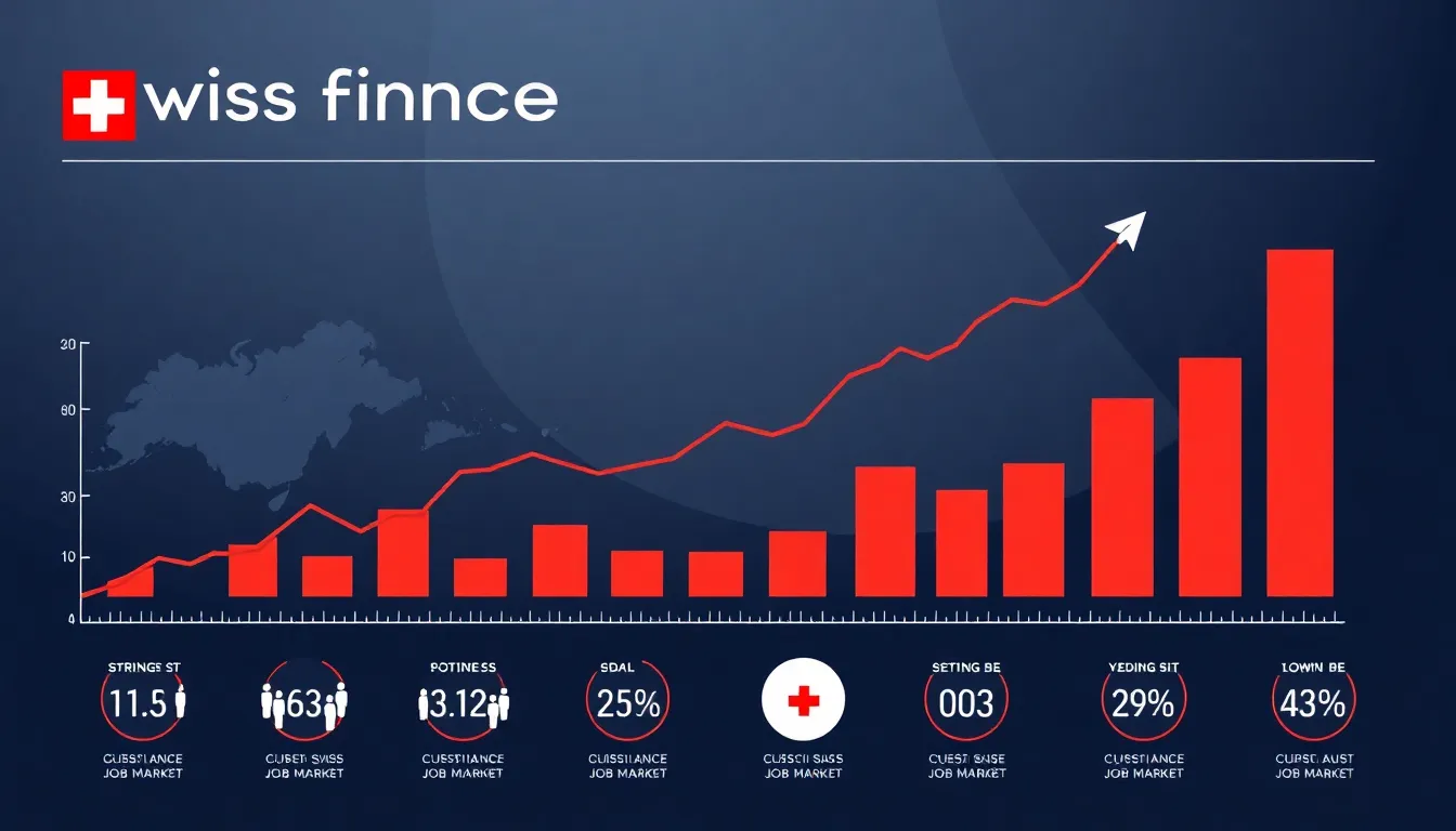 Infografik zum Schweizer Finanzarbeitsmarkt