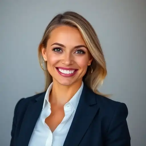 Zufriedene Kandidatin Anna Müller