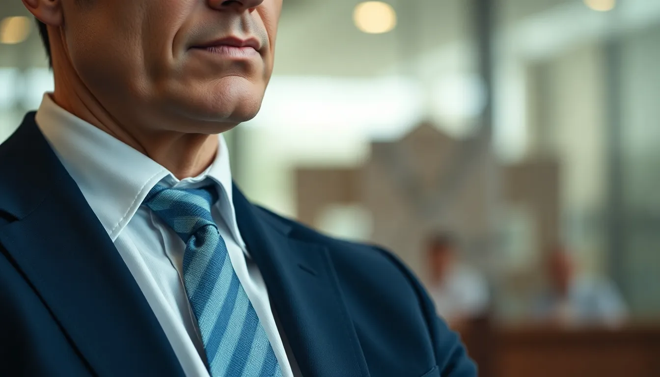 Professioneller Arbeitsplatz eines Treuhänders als Symbol für Expertise