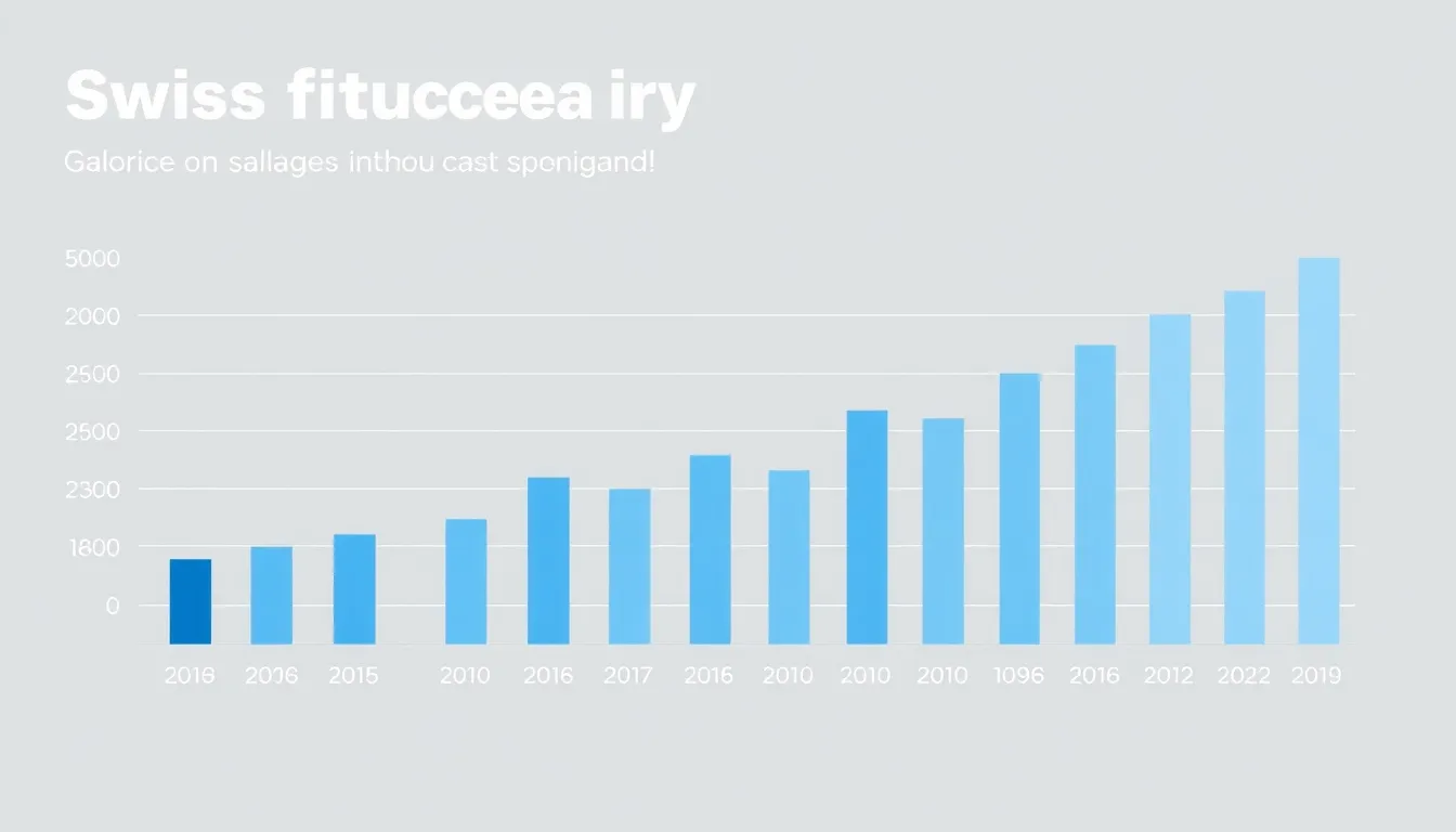 Grafik zur Gehaltsentwicklung im Schweizer Treuhandwesen