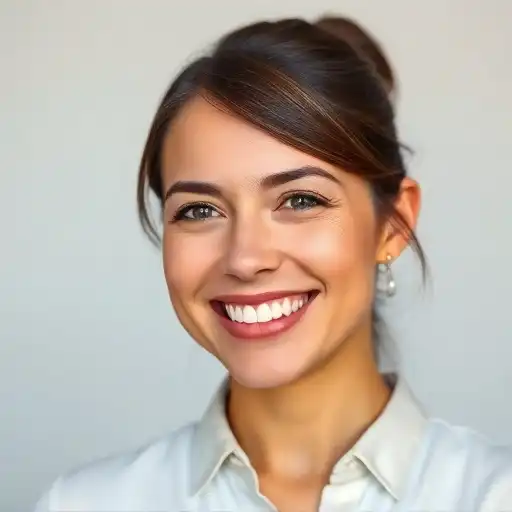 Portrait einer zufriedenen Kandidatin, die durch ONE! Recruiting ihren Treuhand-Job fand