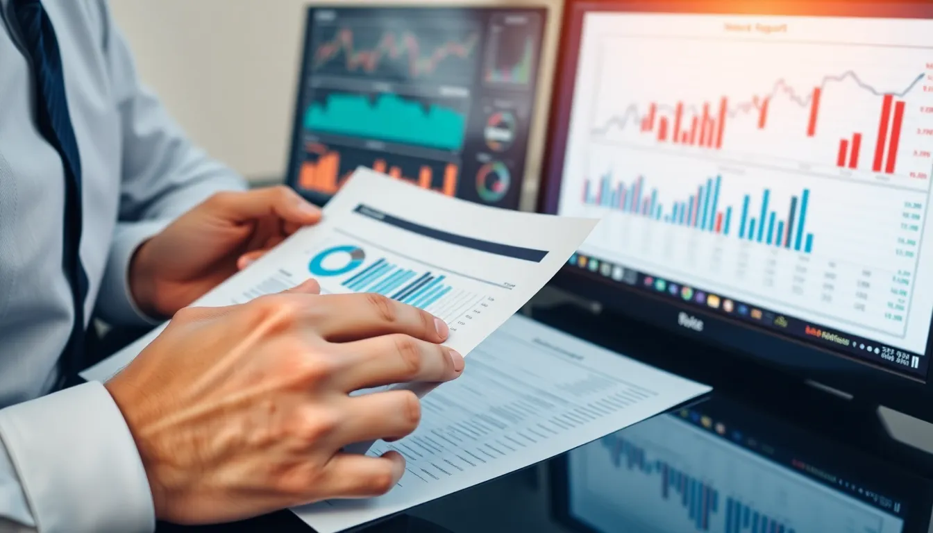 Analyse eines Finanzberichts im Rechnungswesen
