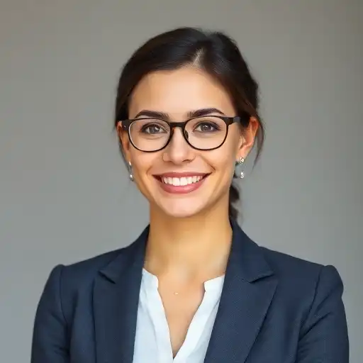 Zufriedene Kandidatin