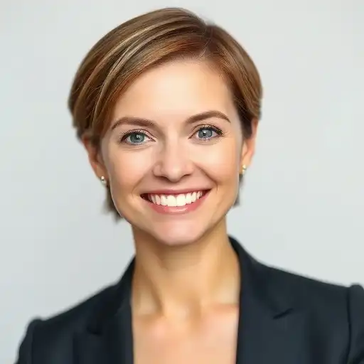 Portrait einer zufriedenen Finanzexpertin