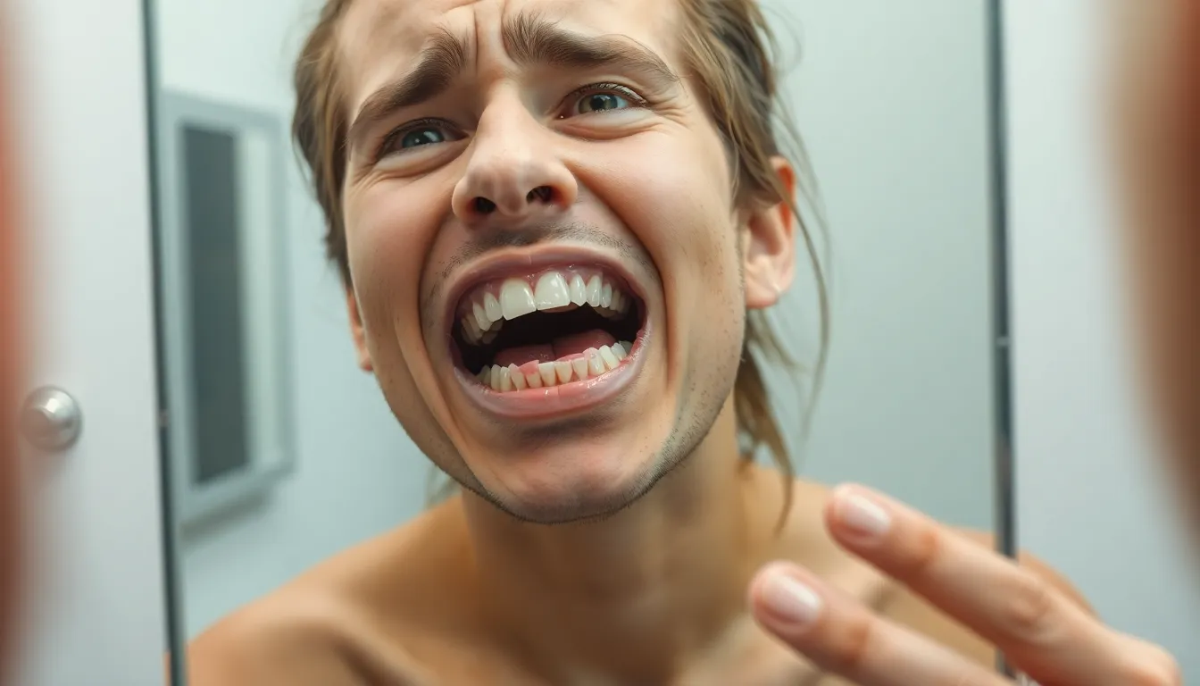 Sorgen um Zahnverfärbungen und Zahnfleischprobleme