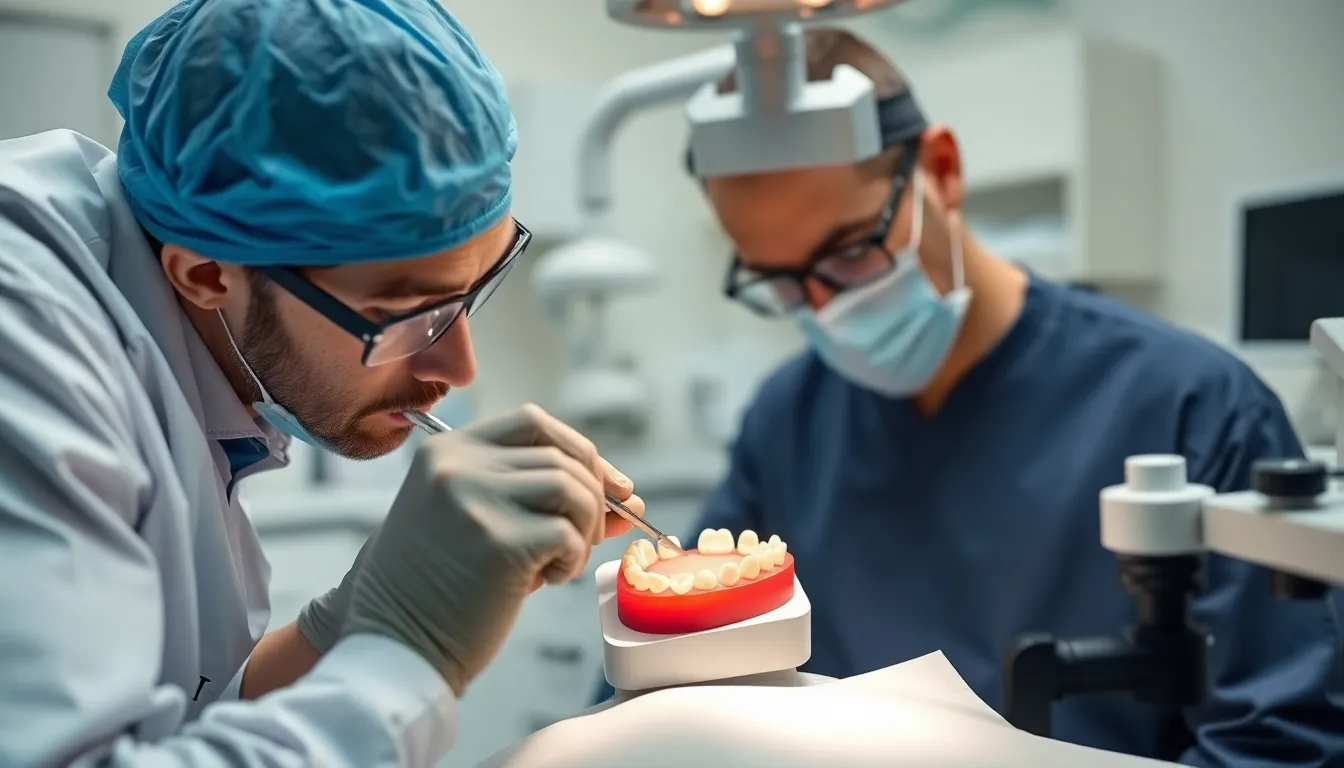 Anfertigung Knirschschiene im Labor