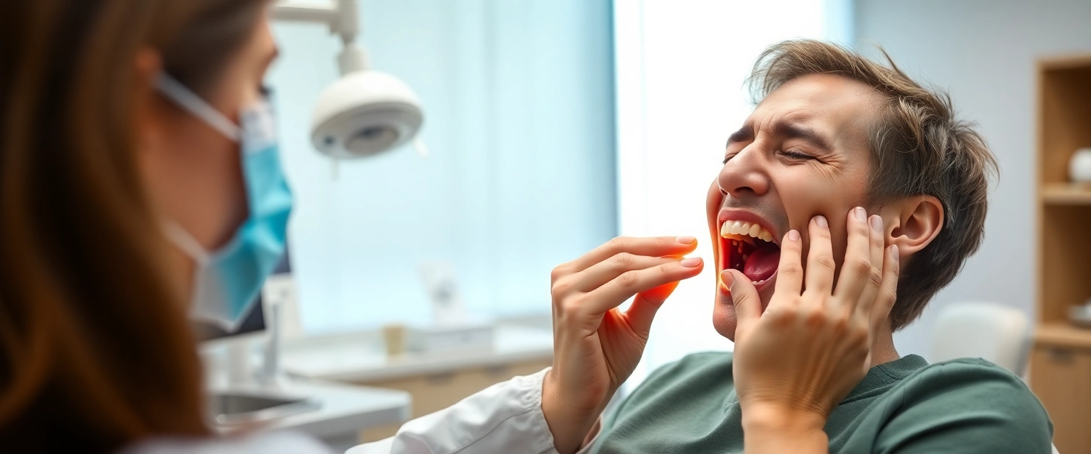 Notfall Zahnarzt in Hägendorf - Patient mit Zahnschmerzen erhält schnelle Hilfe