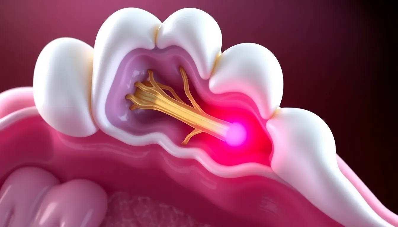 Illustration der Zahnwurzelkanäle