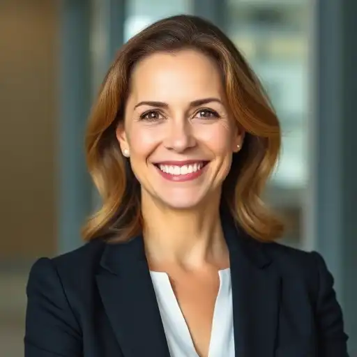 Porträt einer zufriedenen Patientin