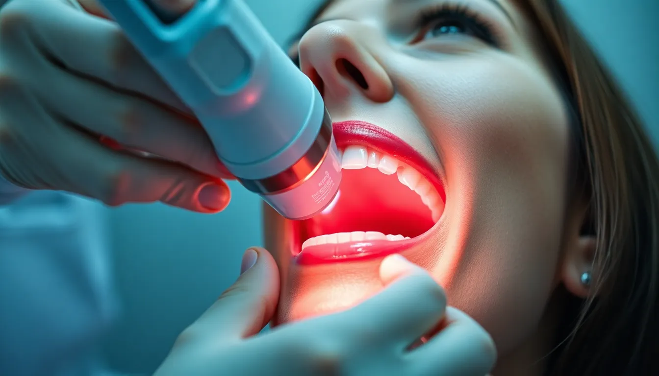 Vorbereitung der Pfeilerzähne mit Intraoralscanner