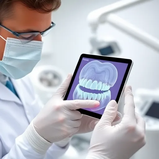 Digitaler Intraoralscanner im Einsatz