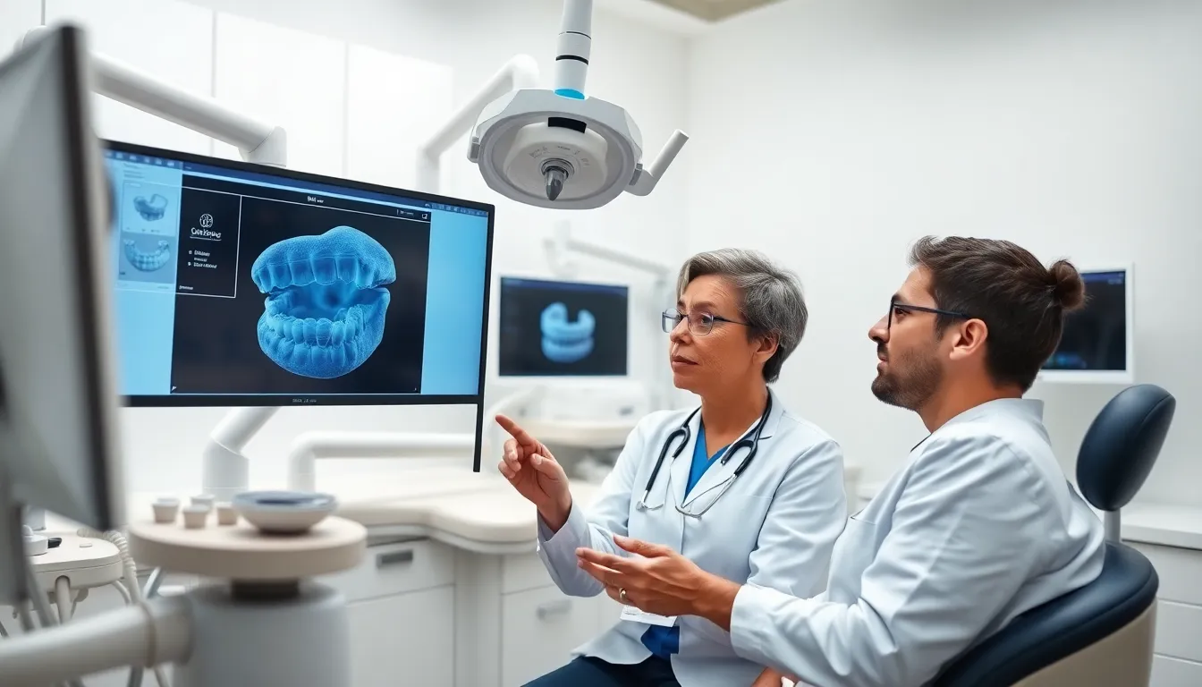 Zahnarztpraxis mit modernster digitaler Planung für Implantate