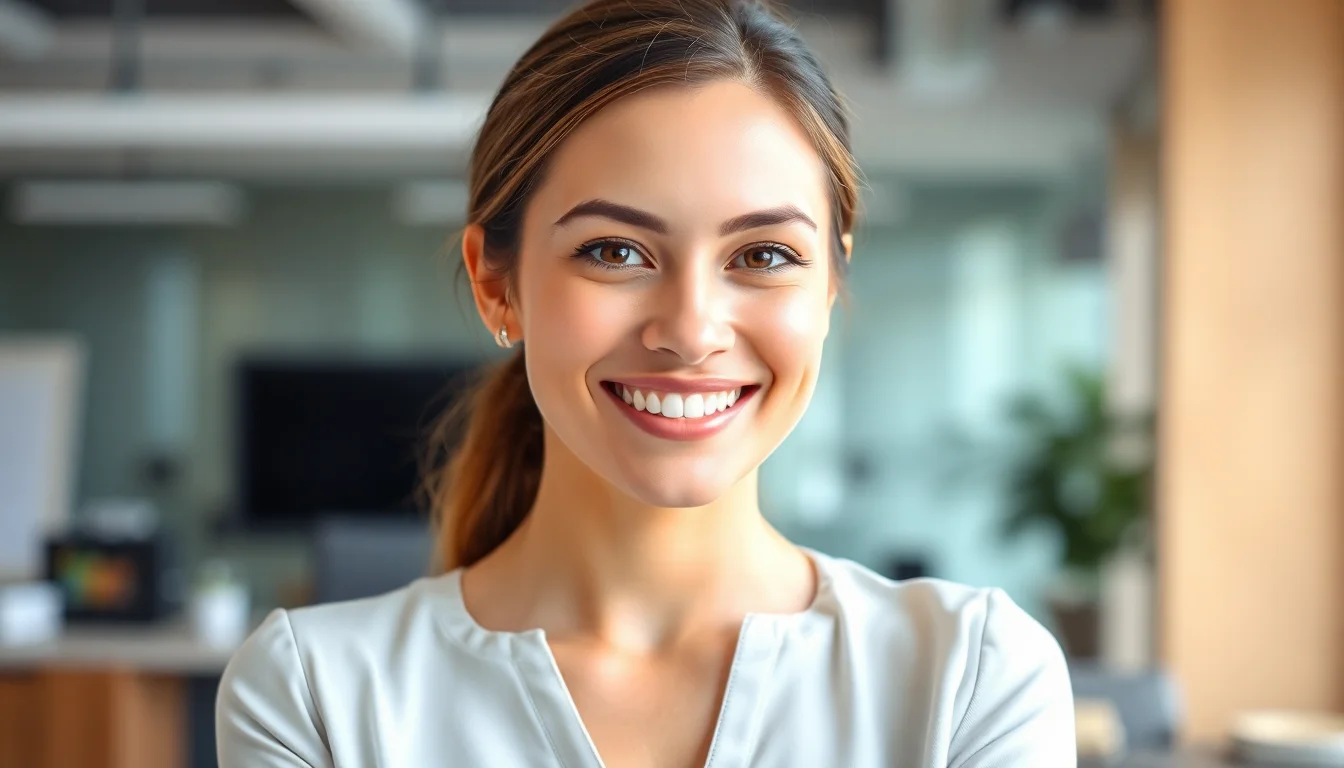 Portrait von Sarah Meier, Marketing Managerin