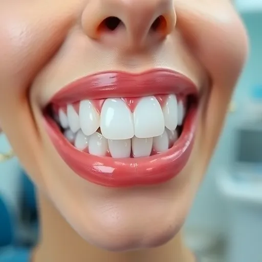 Strahlend saubere Zähne