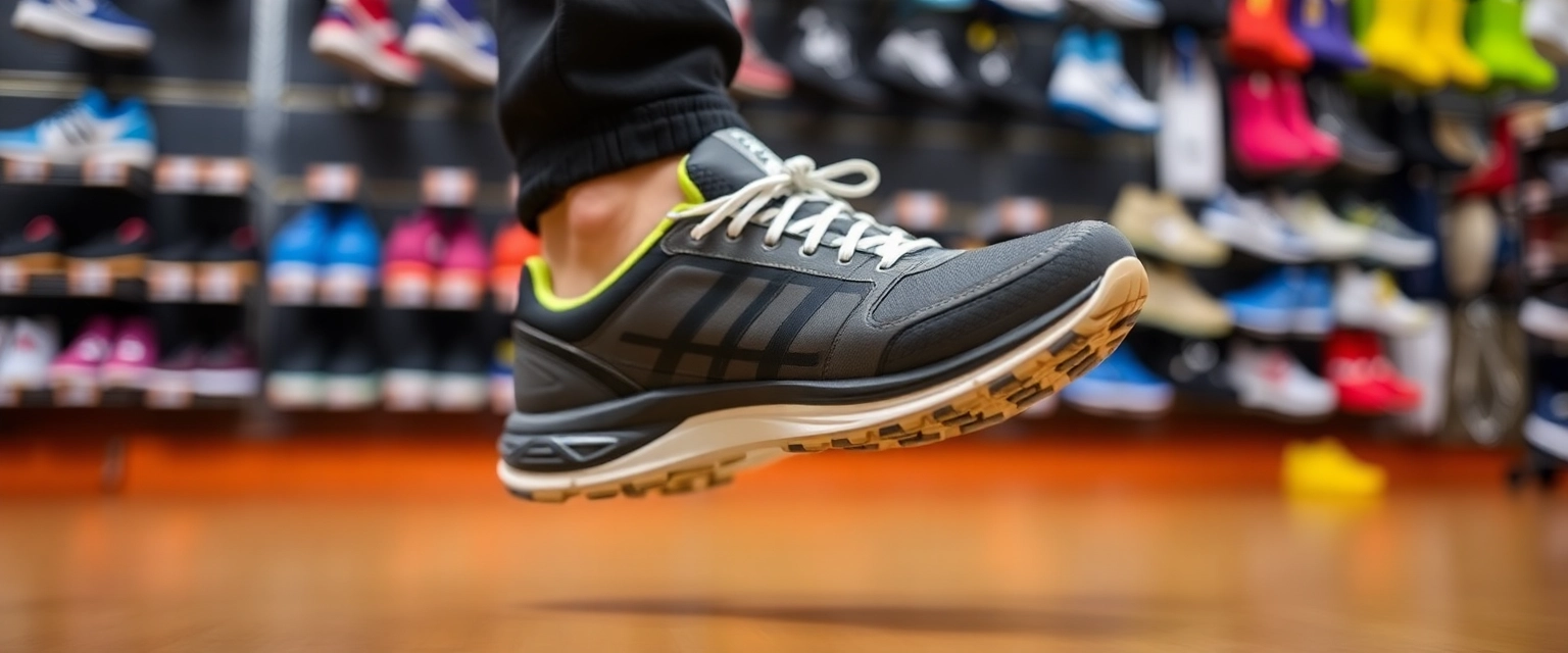 Individuell angepasster Sportschuh für schmerzfreie Bewegung