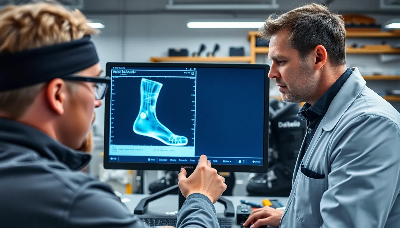 3D-Fussanalyse für die Anpassung von Dalbello Skischuhen