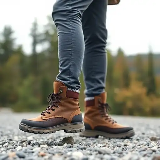 Zufriedener Kunde Wanderschuh Anpassung