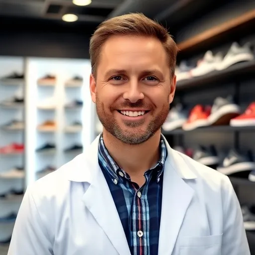 Michael Rieble, Experte für Sportschuh-Fitting