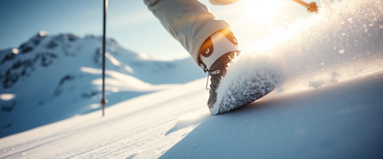 Professionelle Anpassung eines Head Skischuh Innenschuhs für perfekten Halt im Schnee