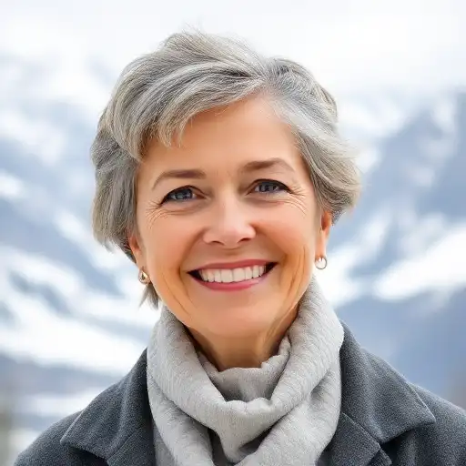 Zufriedene Kundin