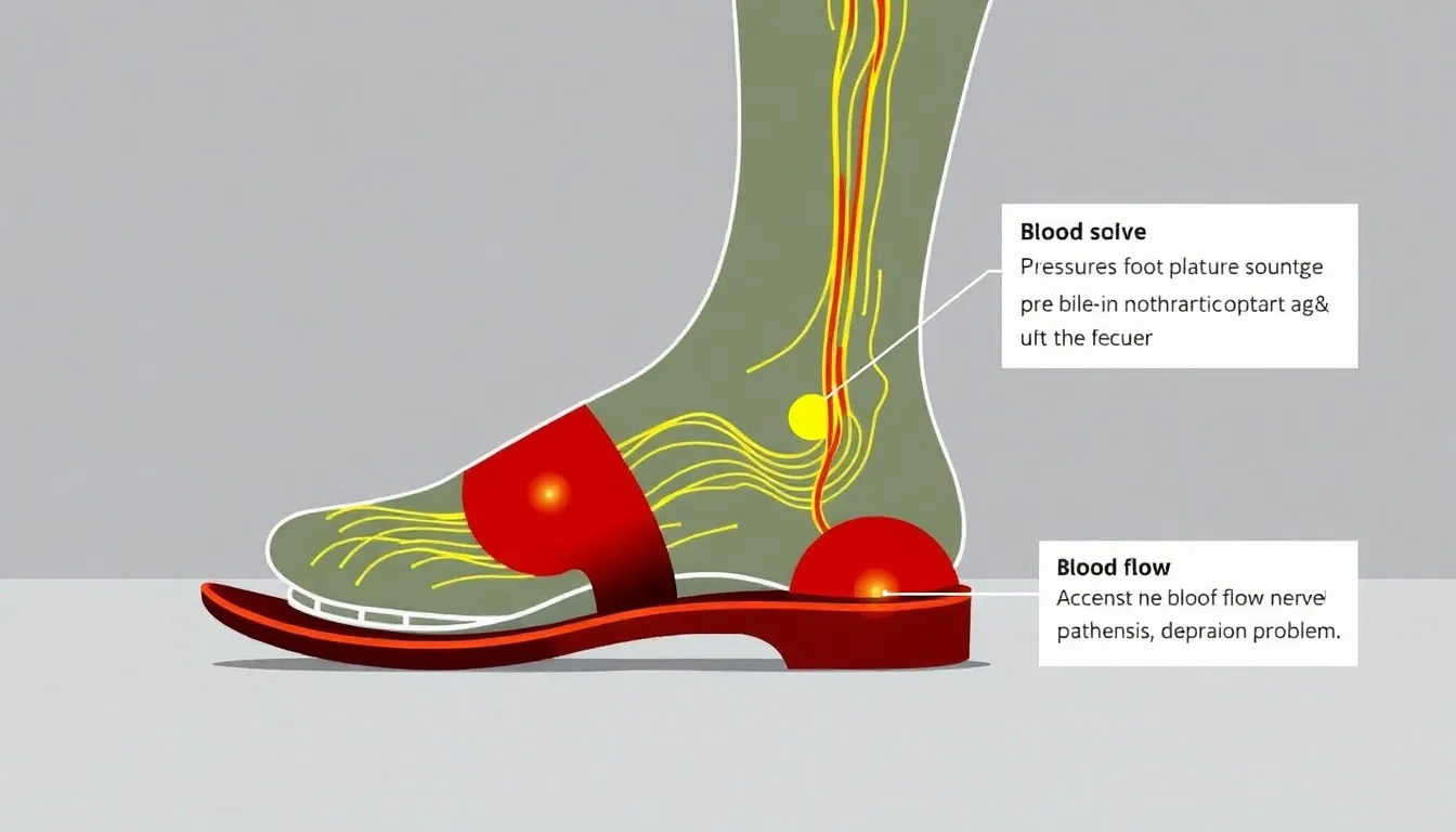 Infografik zur Wichtigkeit der Passform von Sportschuhen