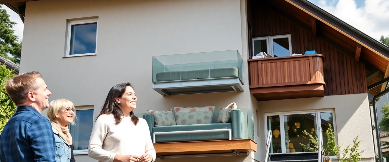 Professioneller Umzug mit Aussenlift in der Schweiz